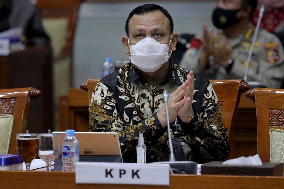 Ketua KPK Firli Bahuri - KPK Lakukan OTT Pejabat Kemensos