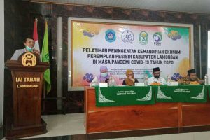 LKPM dan PSGA Lamongan Tingkatan Kemandirian Ekonomi Perempuan Pesisir di Masa Pandemi Covid-19