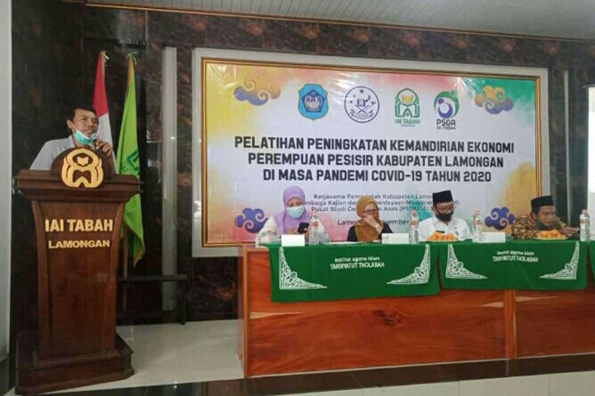 LKPM dan PSGA Lamongan Tingkatan Kemandirian Ekonomi Perempuan Pesisir di Masa Pandemi Covid-19