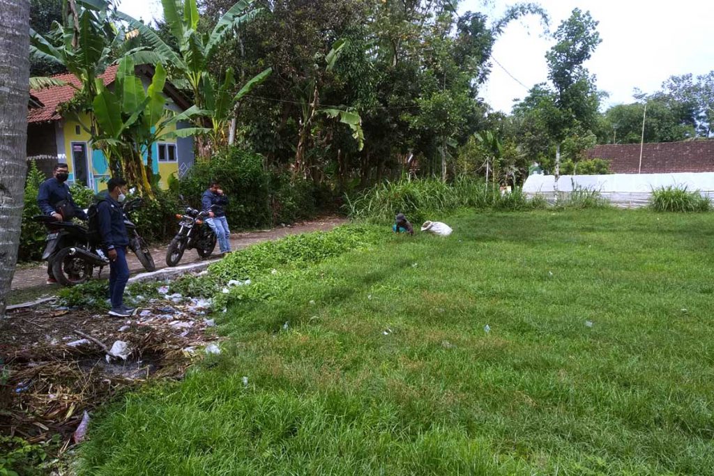 Mahasiswa KKN Kelompok 2 Universitas Muhammadiyah Jember - Ajari Petani Cara Menanam Cabe Yang Baik