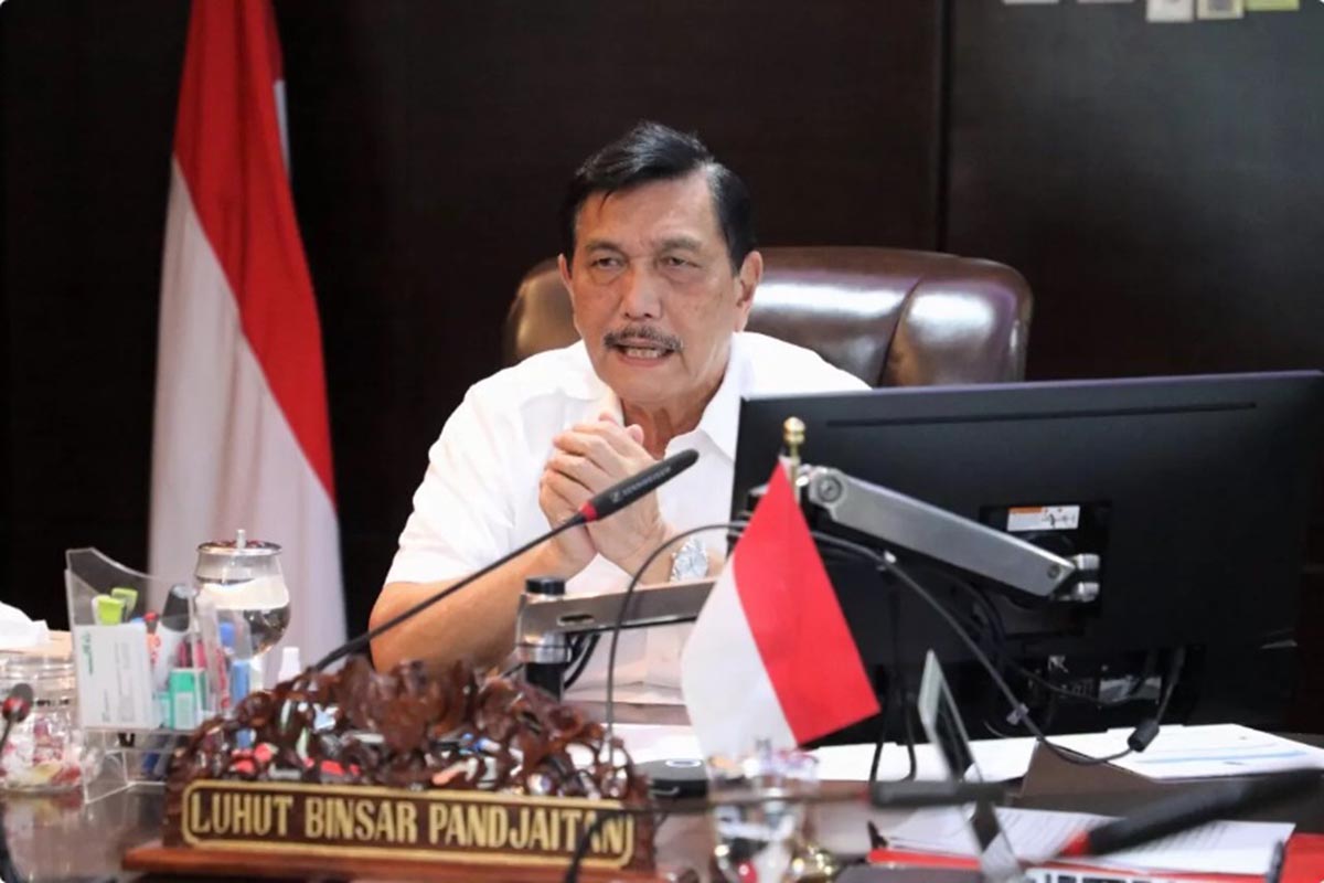 Menko Luhut Binsar. (ist) - Luhut Sebut Presiden Jokowi Siap Vaksin Bersama Rakyat