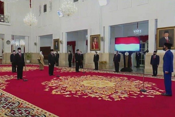 Pelantikan anggota KY. (ist) - Presiden Lantik 7 Anggota Komisi Yudisial