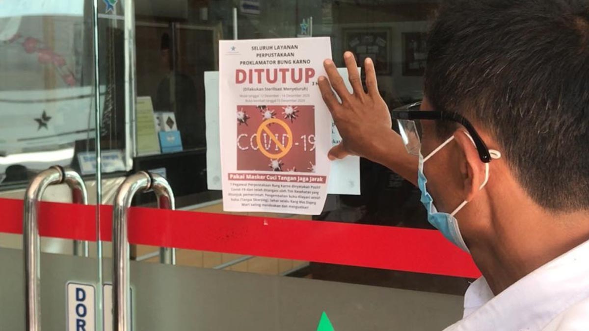 Perpustakaan Nasional Bung Karno ditutup hingga 4 Januari 2021 mendatang - Penutupan Perpus Nasional Bung Karno Diperpanjang