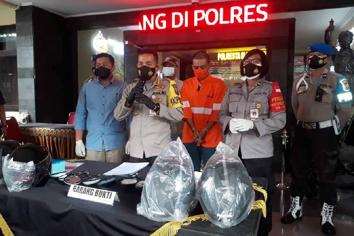 Rilis penggelapan motor Dealer Honda NSS. (rhd) - Berdalih Tutup Denda, Kacab Dealer Honda Gelapkan 13 Motor