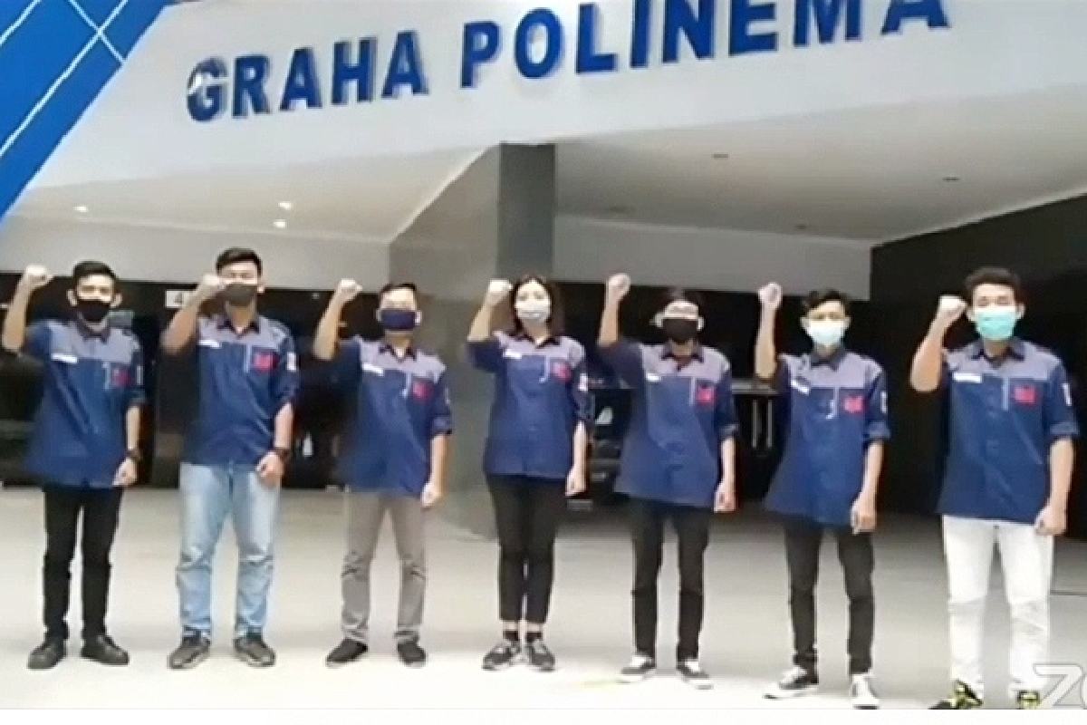 Tim Polinema dalam KMHE 2020. (ist) - Tim Polinema Juarai KMHE 2020