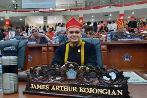 Anggota DPRD Sulut James Arthur Konjongian. (ist) - Akibat Seret Istri Hingga Dugaan Selingkuh, James Arthur Kojongian Dicopot