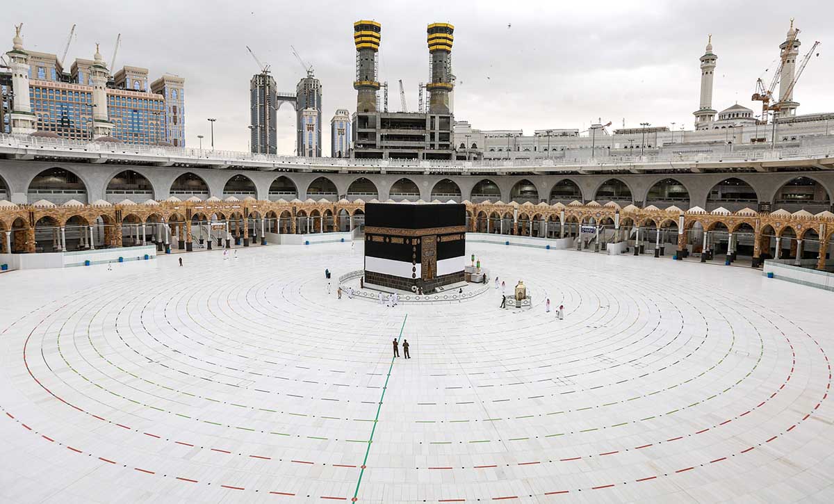 Pelaksanaan haji saat pandemi. (ist) - Kemenag Siapkan 3 Skenario Pelaksanaan Haji 2021 di Tengah Pandemi