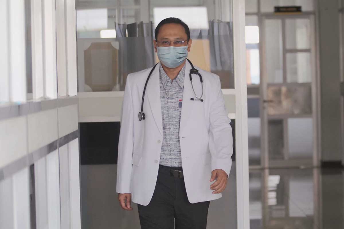 Fauzan Adima, Kepala Dinas Kesehatan Kota Kediri - Gedor Pasen, Ajak Penyintas Covid-19 Donor Darah