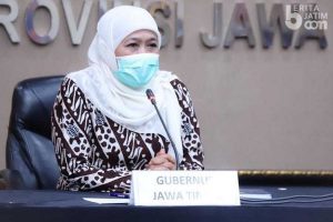 Gubernur Jawa Timur Khofifah Indar Parawansa (dok) - Khofifah Minta Tracing, 8 Kepala OPD Pemprov Jatim Positif Covid-19
