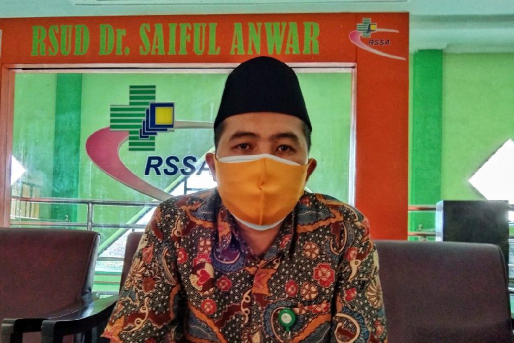 Kepala Humas RSSA Dony Iryan. (ws1) - Eskalasi Pasien Covid-19, RSSA Tambah Bed Incovid