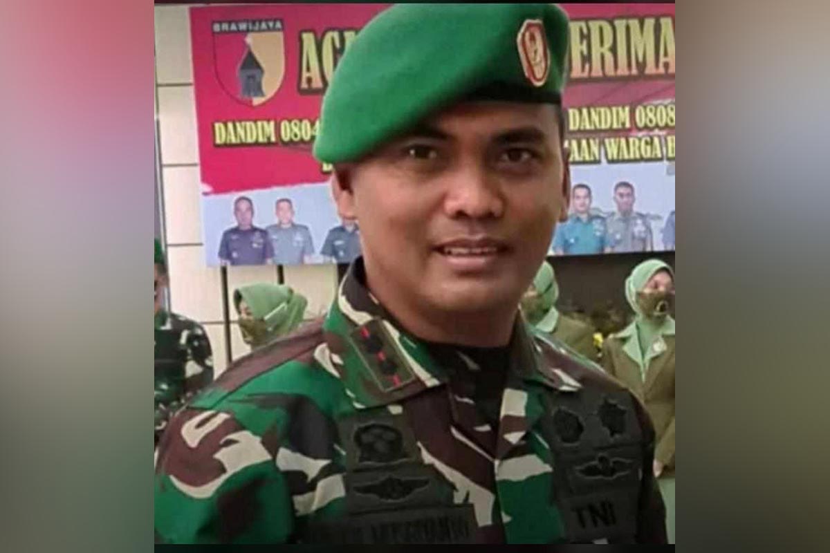 Komandan Kodim (Dandim) 0808 Blitar, Letkol Arh Dian Musriyanto - Dandim 0808 Blitar Meninggal Dunia Positif Covid-19