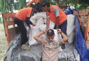 Pemkab Lamongan Siapkan 30 Ton Beras Untuk Bantuan Banjir