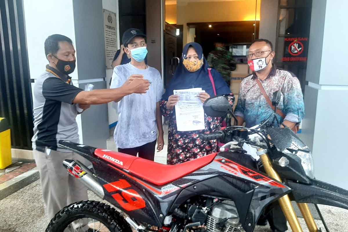 Puluhan Motor Hasil Razia Dikembalikan ke Pemilik