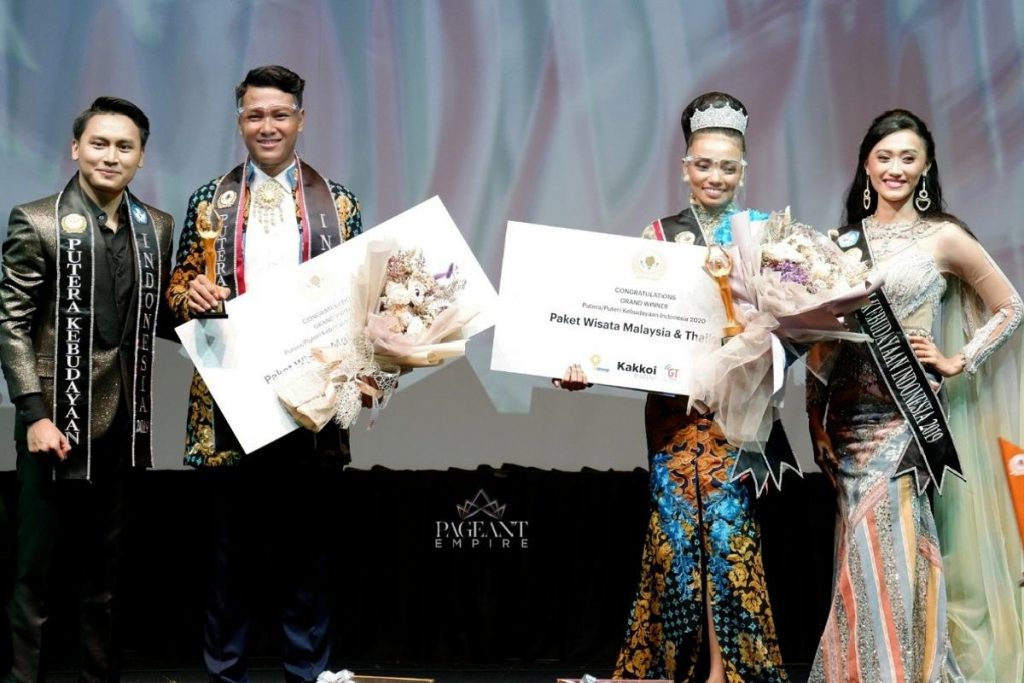 Pemenang Putera-Puteri Kebudayaan Indonesia. (ist) - Mahasiswa UB Sandang Gelar Puteri Kebudayaan Indonesia
