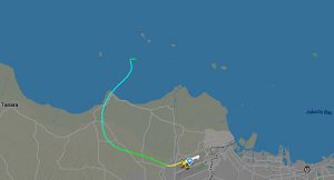 Rute Penerbangan Sriwijaya Air SJY 182. (ist) - Pesawat Sriwijaya Air SJY 182 Hilang Kontak