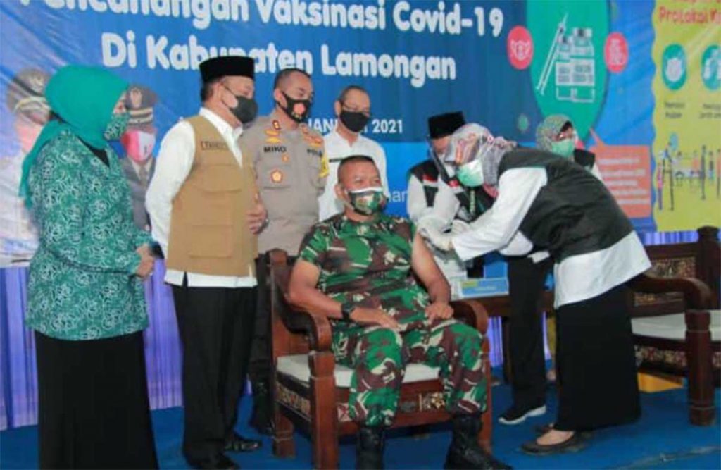 Pemkab Lamongan Siap Sukseskan Vaksinasi Covid-19