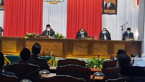 Tampak Paripurna DPRD Kota Pasuruan Berlansung - Rapat Paripurna Pemberhentian dan Pengangkatan Walikota
