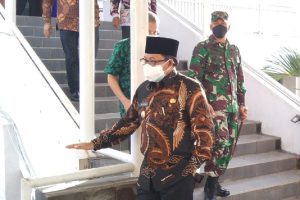 Walikota Malang jelaskan vaksin prioritas. (ist) - Vaksin Prioritas Dibagikan di Kota Malang saat PPKM