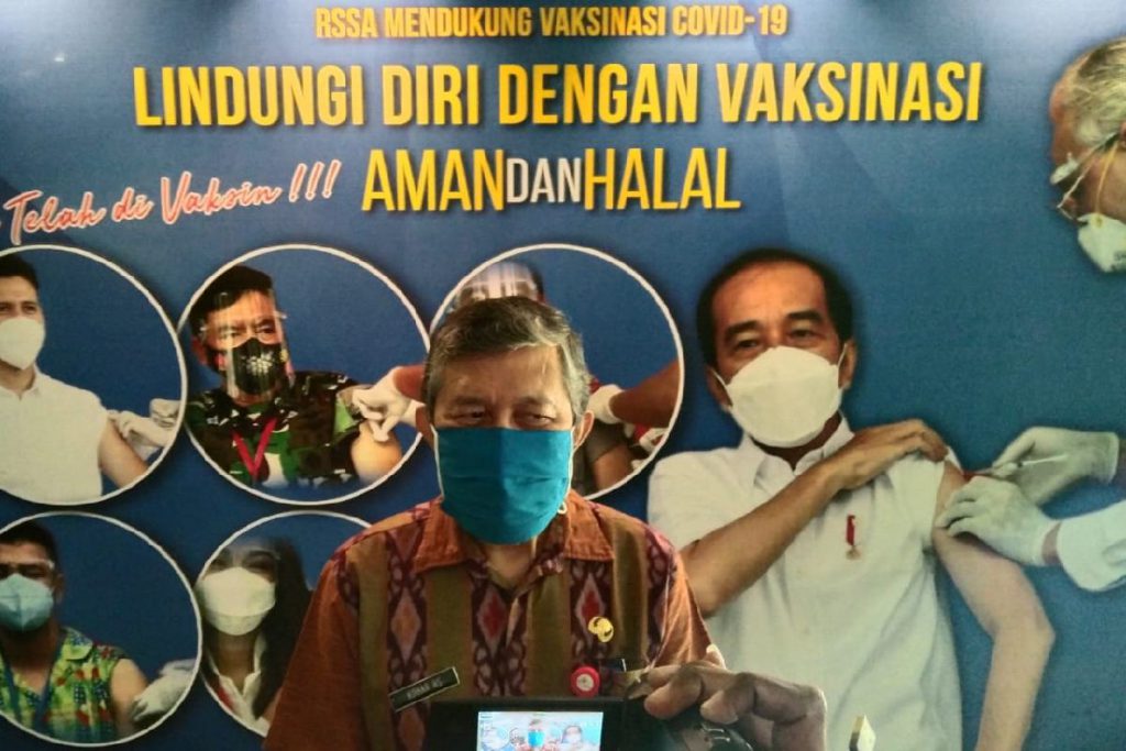 dr Kohar paparkan terkait vaksin. (ws1) - Tahap Awal RSSA Vaksin 3.500 Nakes