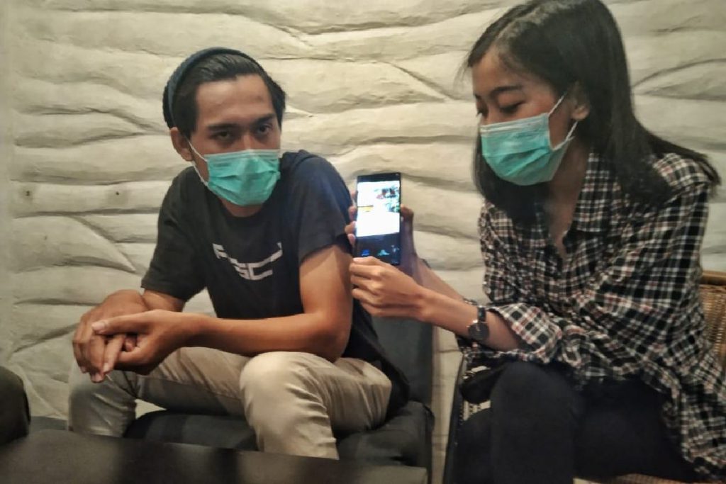 Owner dan Humas Anamid Coffe. (ws1) - Awas Maling Incar Kafe, Anamid Coffe Rugi Belasan Juta