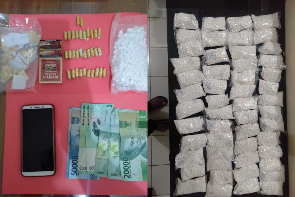 BB Pil Koplo - Dua Pengedar Koplo Asal Bagol Ngablak Diciduk