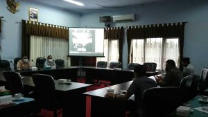 Banmus DPRD Trenggalek saat rapat, Rabu (10/2/2021) - Banmus DPRD Trenggalek Siapkan Dua Agenda