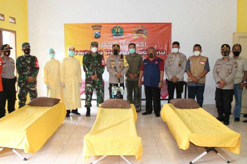 KTS RW.09 Sawojajar dilengkapi ruang isolasi. (ist) - Kapolresta - Dandim 0833 Apresiasi Kampung Tangguh Semeru RW.09 Sawojajar
