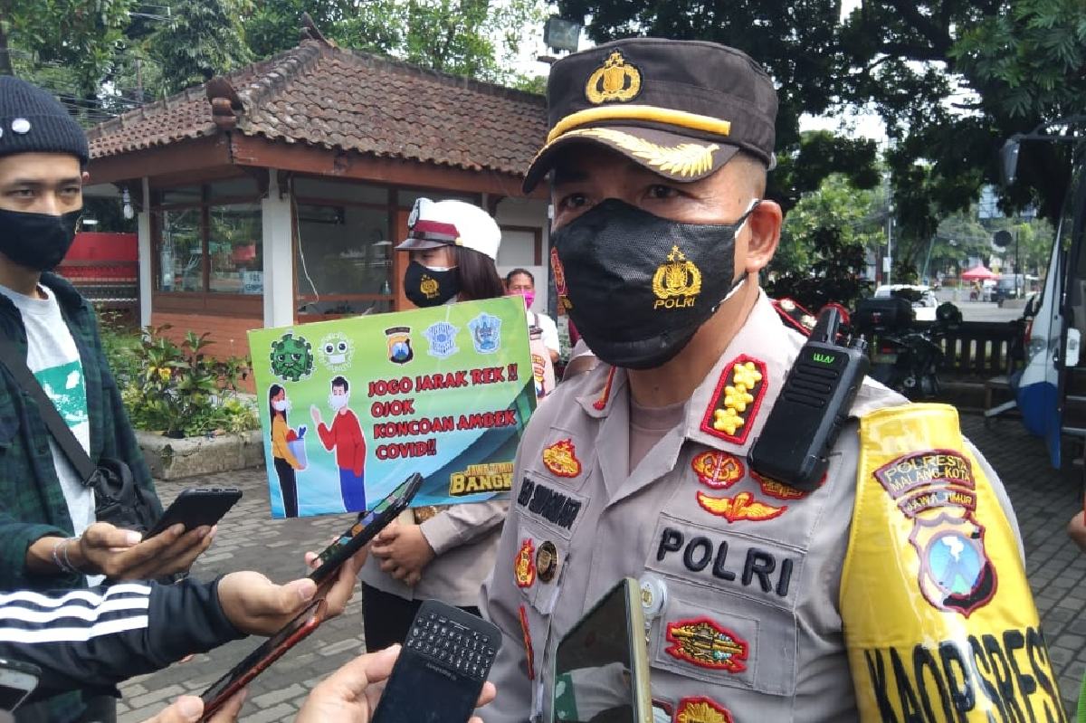 Kapolresta Malang Kota, Kombes Pol Leonardus Simarmata. (ws1) - Kota Malang Targetkan 100 Kampung Tangguh