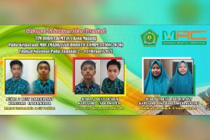 Tiga tim Matsanewa peraih Madrasah Robotic Competition. (ist) - MTsN 1 Kota Malang Raih Tiga Prestasi MRC 2020