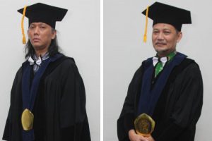 Prof Dr Eng Anindito Purnowidodo, ST, MEng dan Prof Ir Djarot B. Darmadi, MT, PhD. (ist) - Awal 2021, UB Kukuhkan Dua Profesor Baru Fakultas Teknik