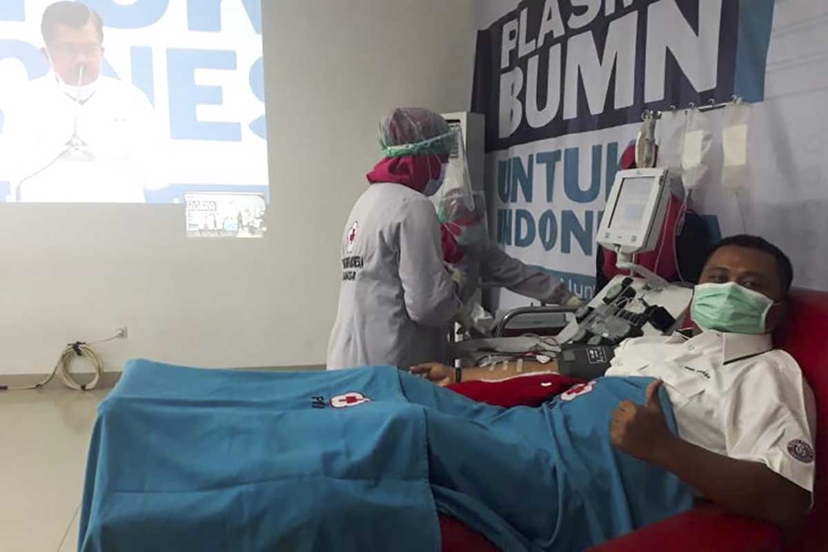 DONOR PLASMA : SIG sebagai koordinator Satgas BUMN mendukung kegiatan donor plasma - SIG Dukung Program Plasma BUMN Untuk Indonesia
