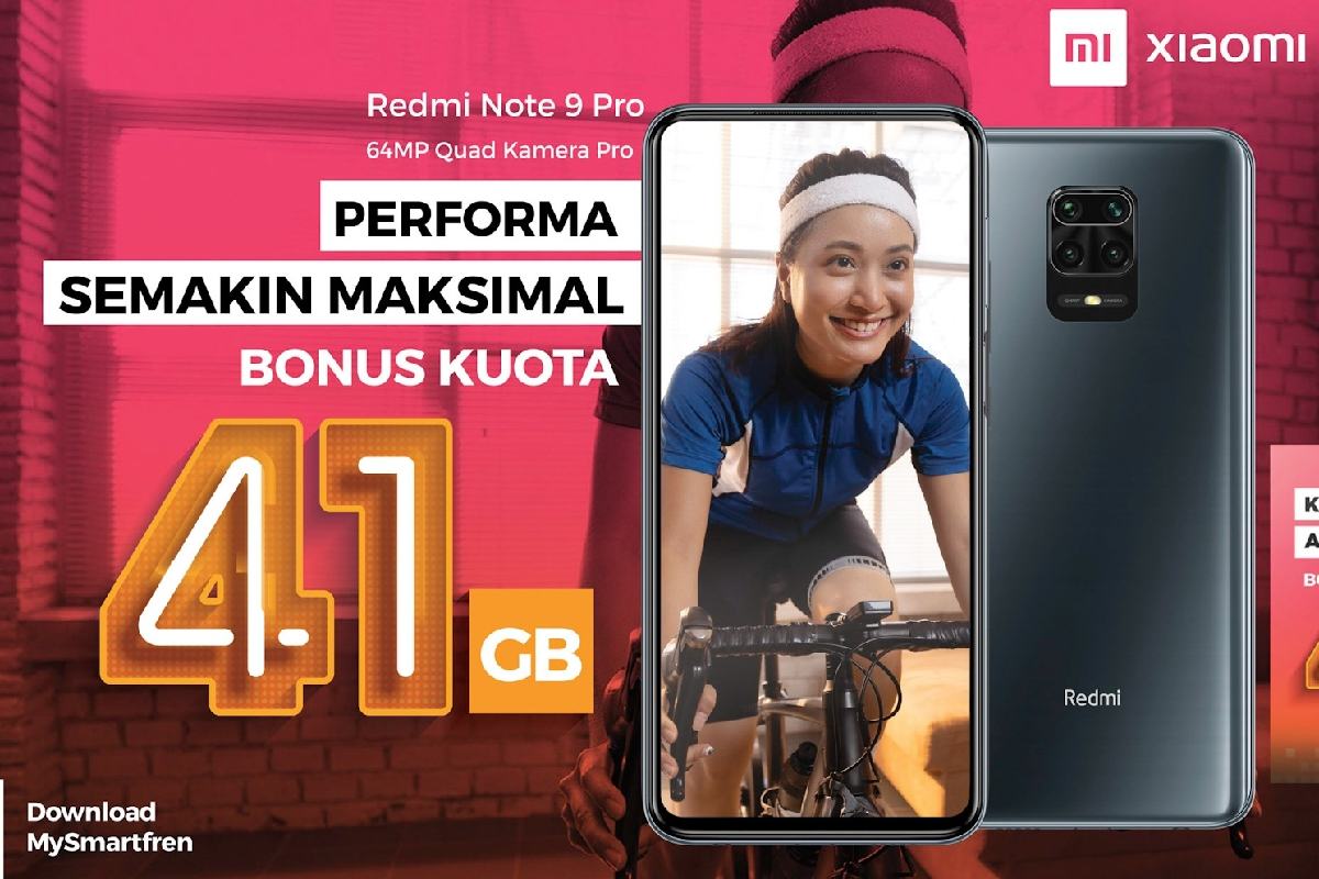 Bundling Smartfren - Xiaomi Bonus Kuota 41 GB. (ist) - Bundling Smartfren - Xiaomi Redmi Terbaru, Bonus Kuota 41 GB Per Bulan