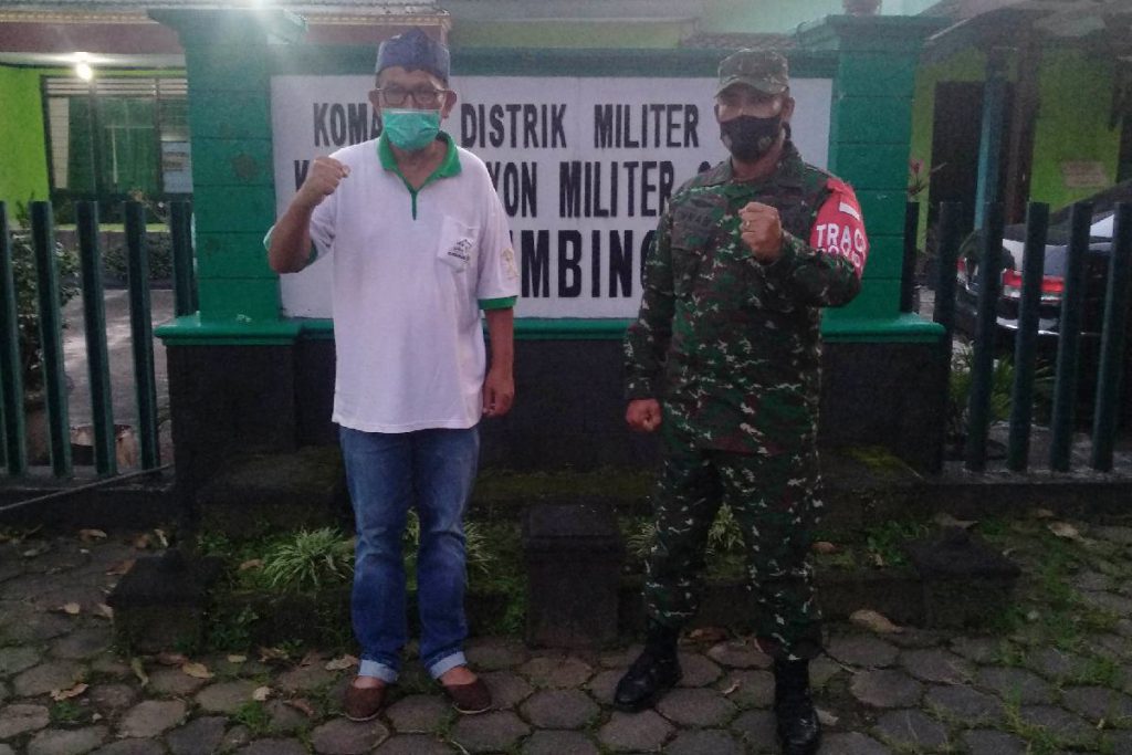 Spot awal yang bakal dipermak jadi spot tematik. (rhd) - Koramil Blimbing - Rumah Prestasi 3G Siap Bersinergi Wujudkan Makoramil Percontohan Berwawasan Lingkungan