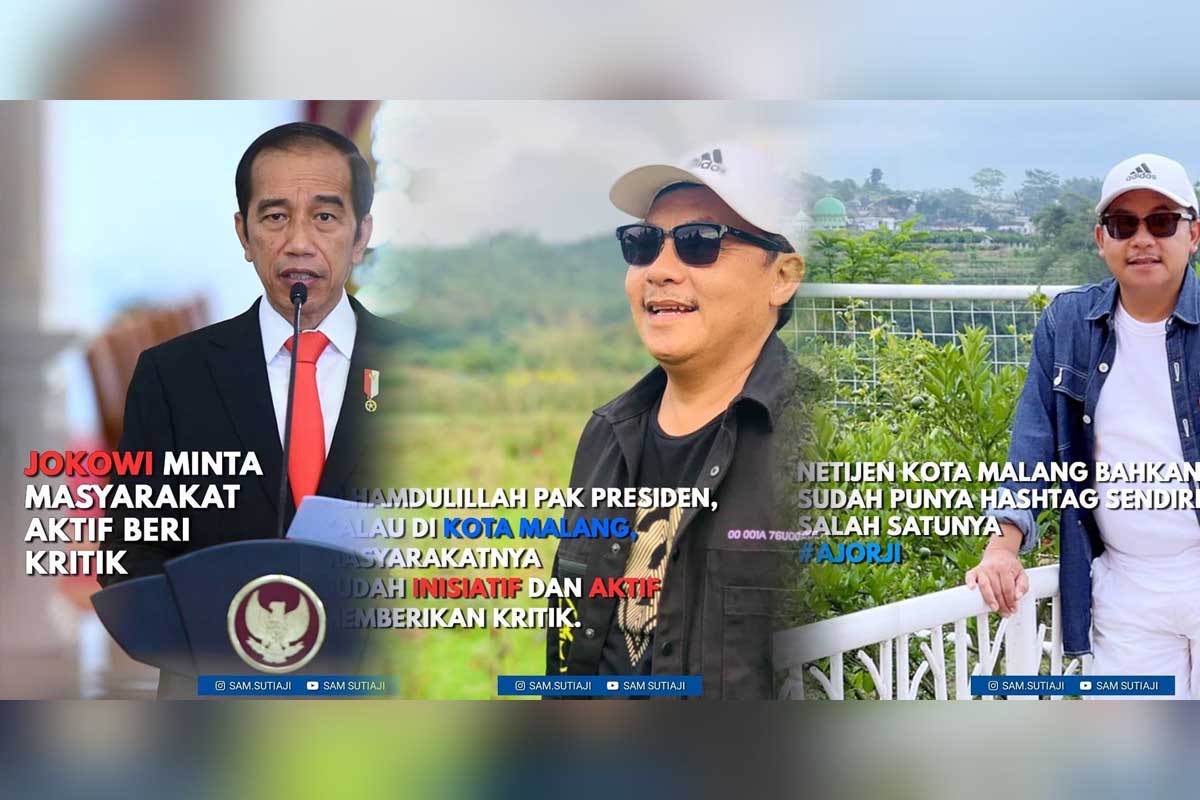 Tanggapi Ajorji, Sutiaji - Mungkin itu Suara Tuhan Status IG Walikota Malang @sam.sutiaji terkait hastage #Ajorji. (ws1) - Tanggapi #Ajorji, Sutiaji: Mungkin itu Suara Tuhan
