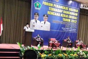 Walikota Malang membuka Renja Bapenda. (ist) - Sutiaji Dorong Peningkatan Pendapatan Bapenda Kota Malang