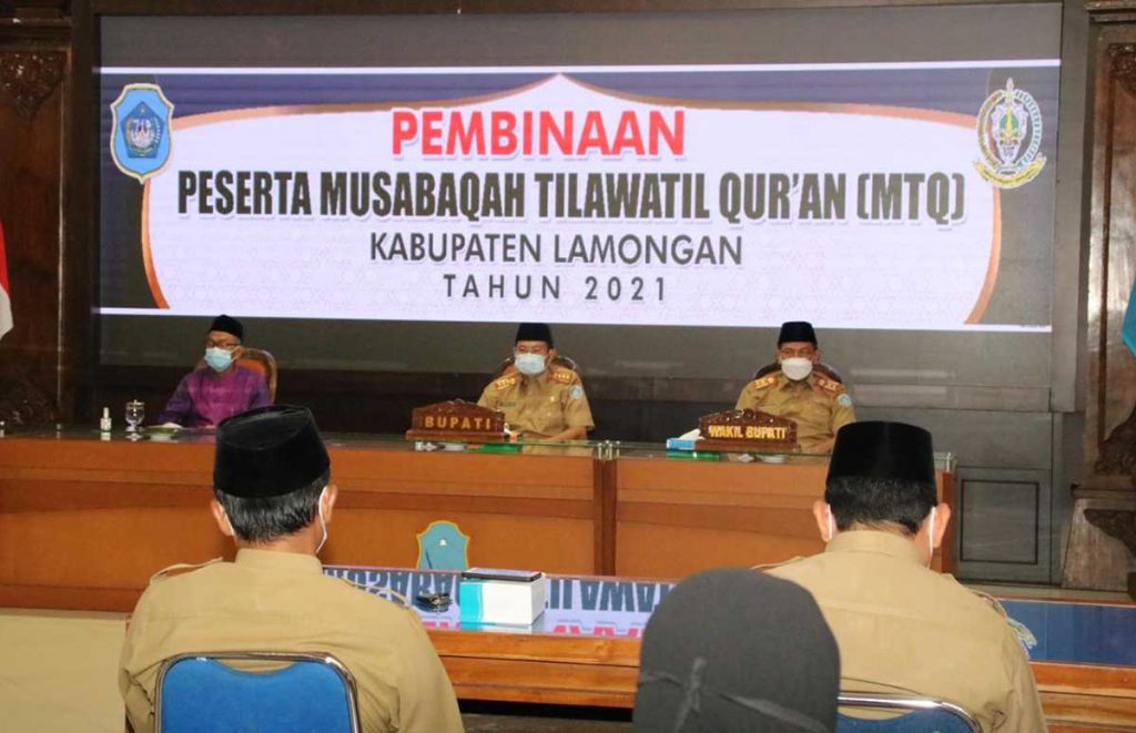 Lamongan Gudangnya Qori', 2021 Targetkan MTQ Juara Umum Provinsi
