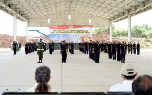 Acara pemberian Piagam Bela Negara. (ist) - Warga NTT Eks Timor Timur Terima Piagam Bela Negara