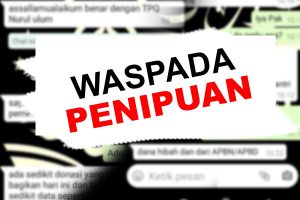 Awas Penipuan Modus Berikan Donasi - Penipu catut Pemkot Malang