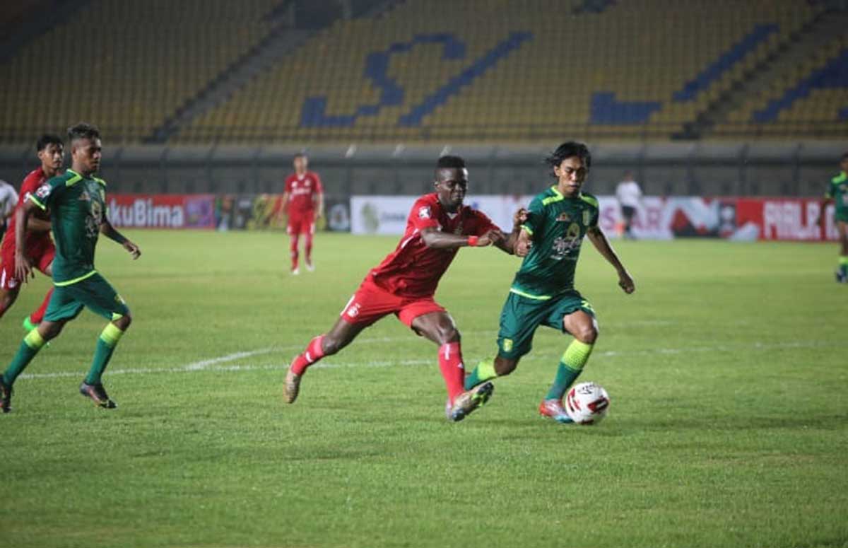 Bermain di Stadion Si Jalak Harupat, Bandung Jawa Barat, tim berjuluk Macan Putih itu kalah dengan skor 1-2, Selasa (23/3/2021) - Kalah, Persik Kediri Tak Mampu Manfaatkan Keunggulan Pemain