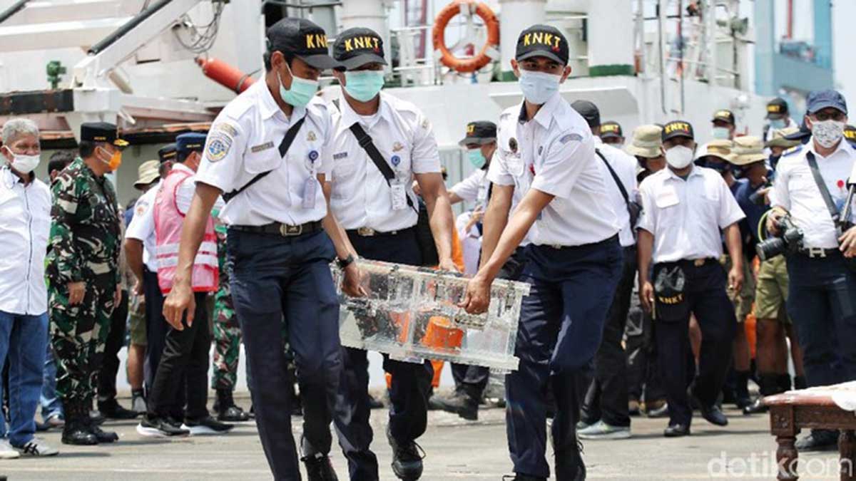 CVR Black box Sriwijaya Air. (ist) - CVR Black Box Sriwijaya Air Usai 3 Bulan Dicari