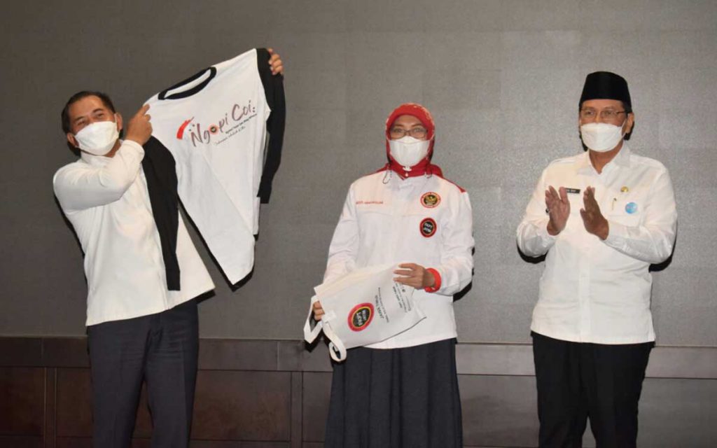 "NGOPI COI," Direktur Pencegahan BNPT Ajak Millenial Lamongan Bijak Bermedsos