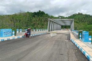 Jembatan Srigonco, Kecamatan Bantur, Kabupaten Malang. (ist) - Ditarget Rampung Mei, Jembatan Srigonco Digelontor Rp1,3 Miliar