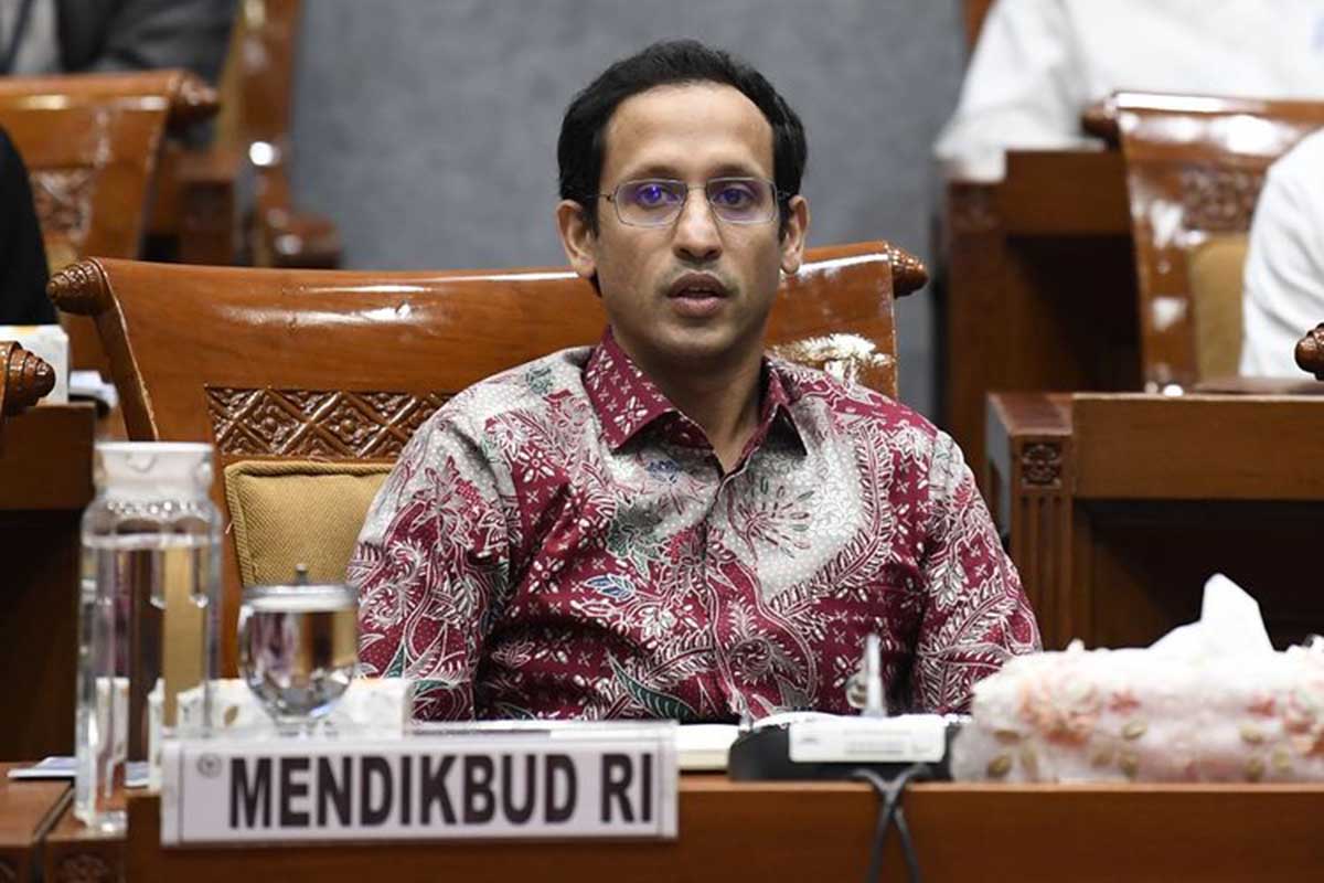 Mendikbud Nadiem Makarim. (ist) - Formasi Guru Agama Seni dan Olahraga Masuk PPPK