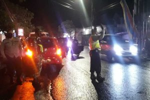 Patroli gabungan malam. (ist) - Operasi Gabungan Patroli Malam, Sasar Kawasan Sukun Kota Malang