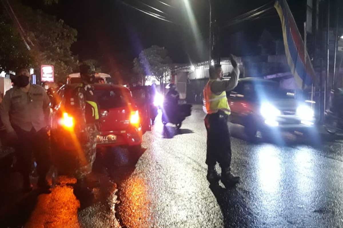 Patroli gabungan malam. (ist) - Operasi Gabungan Patroli Malam, Sasar Kawasan Sukun Kota Malang