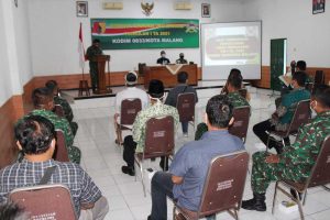 Pembinaan Kerukunan Umat Beragama. (ist) - Kodim 0833 Kota Malang Tekankan Kerukunan Umat Beragama