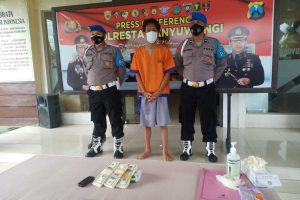 Polresta Banyuwangi Kembali Mengamankan Tersangka Ke-13 Kasus Uang Asing Palsu
