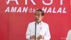 Presiden Jokowi. (ist) - Vaksin AstraZeneca Akan Digunakan di Pesantren Jawa Timur