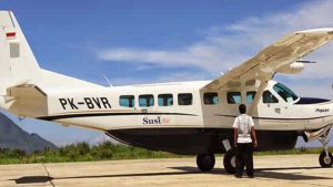 Susi Air. (ist) - KKB Sandera Pilot dan Penumpang Susi Air