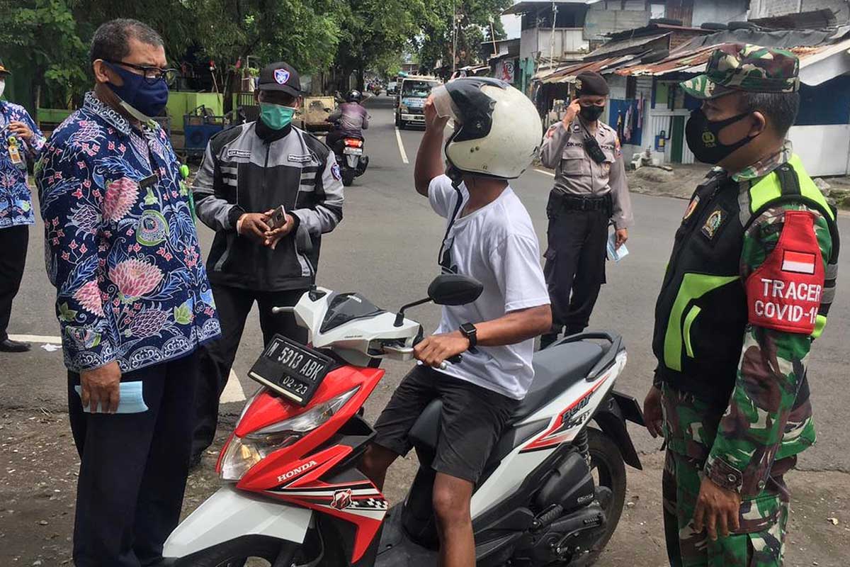 TNI-Polri Sasar Pengendara Pelanggar Prokes